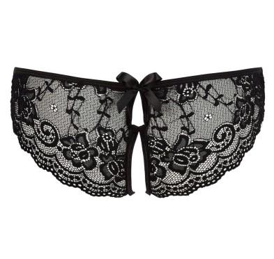 Crotchless Lace Briefs S